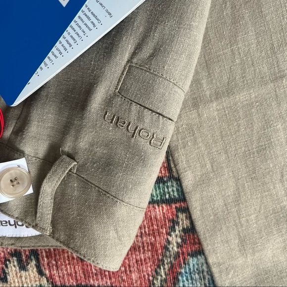 NEW ✨ Rohan Maroc Linen Blend Trousers Linen 30R - Picture 12 of 12